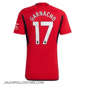 Manchester United Alejandro Garnacho #17 Kotipaita 2023-24 Lyhythihainen